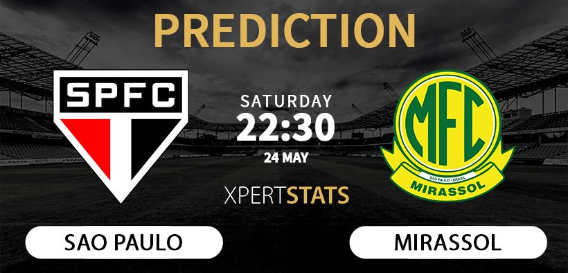 Sao Paulo vs Mirassol Prediction 24.05.2025