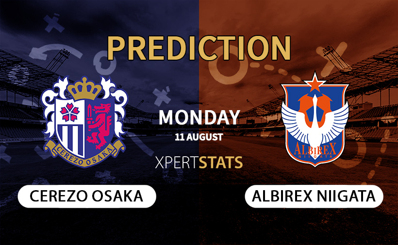 Cerezo Osaka vs Albirex Niigata Prediction 11.08.2025