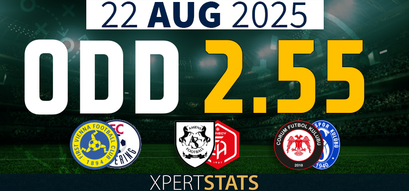 Football Accumulators Tips: 2 Odds 22.08.2025