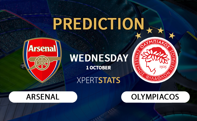 Arsenal vs Olympiacos Prediction Champions League 01.10.2025