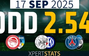 Football Accumulators Tips: 2 Odds 17.09.2025