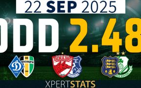 Football Accumulators Tips: 2 Odds 22.09.2025