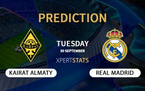 Kairat Almaty vs Real Madrid Prediction Champions League 30.09.2025