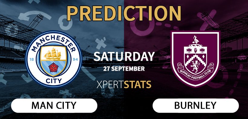 Manchester City vs Burnley Prediction Premier League 27.09.2025