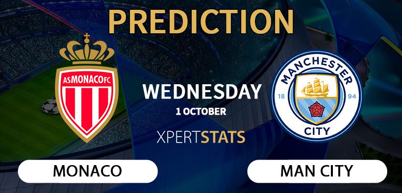 Monaco vs Manchester City Prediction Champions League 01.10.2025