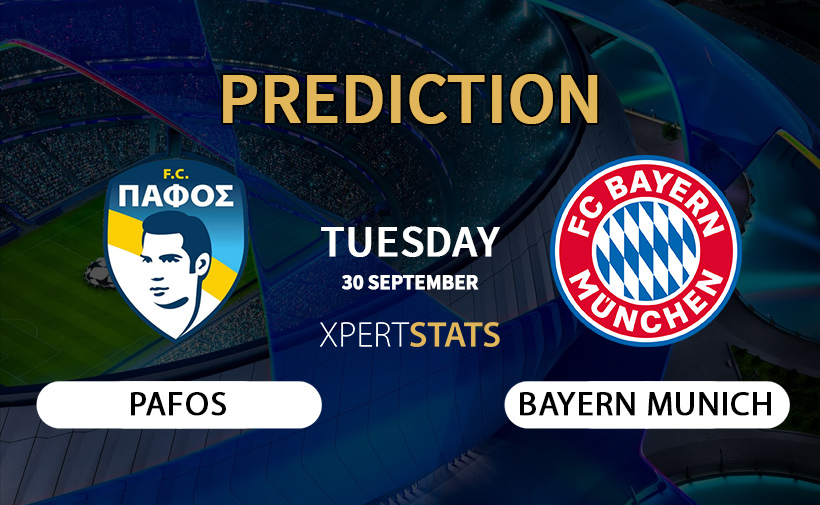 Pafos vs Bayern Munich Prediction Champions League 30.09.2025