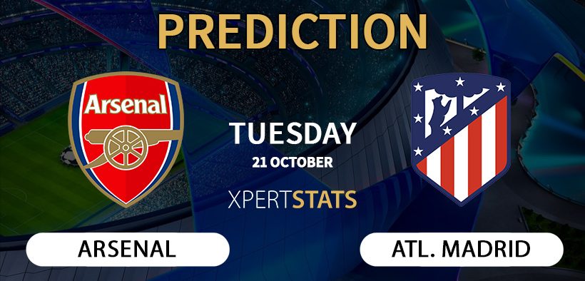 Arsenal vs Atletico Madrid Prediction Champions League 21.10.2025