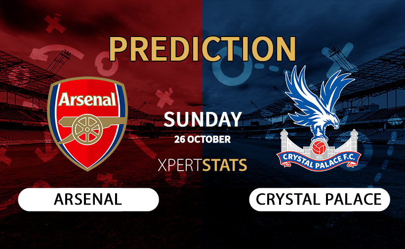 Arsenal vs Crystal Palace Prediction Premier League 26.10.2025