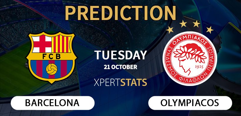 Barcelona vs Olympiacos Prediction Champions League 21.10.2025