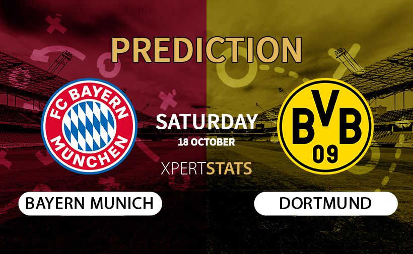 Bayern Munich vs Dortmund Prediction Bundesliga 18.10.2025