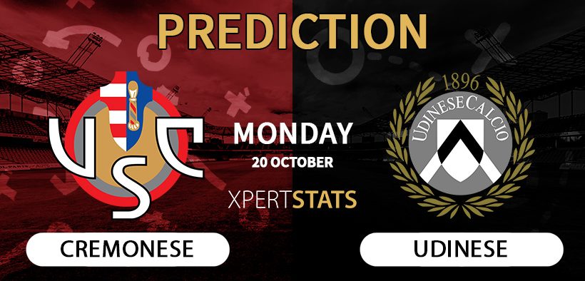 Cremonese vs Udinese Prediction Serie A 20.10.2025