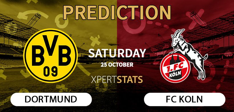 Dortmund vs FC Koln Prediction Bundesliga 25.10.2025