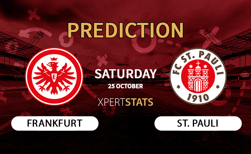 Eintracht Frankfurt vs St Pauli Prediction Bundesliga 25.10.2025