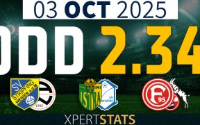 Football Accumulators Tips: 2 Odds 03.10.2025