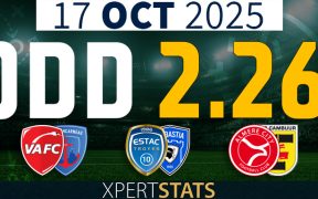 Football Accumulators Tips: 2 Odds 17.10.2025