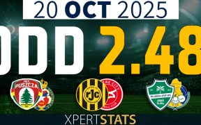 Football Accumulators Tips: 2 Odds 20.10.2025