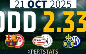 Football Accumulators Tips: 2 Odds 21.10.2025