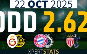 Football Accumulators Tips: 2 Odds 22.10.2025