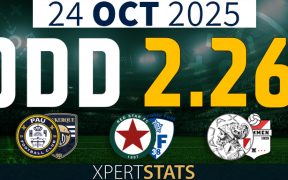 Football Accumulators Tips: 2 Odds 24.10.2025