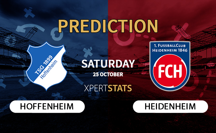 Hoffenheim vs Heidenheim Prediction Bundesliga 25.10.2025