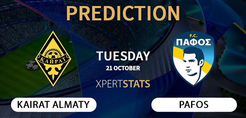 Kairat Almaty vs Pafos Prediction Champions League 21.10.2025