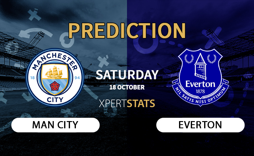 Manchester City vs Everton Prediction Premier League 18.10.2025