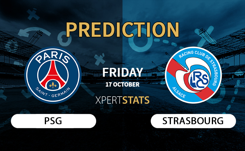 PSG vs Strasbourg Prediction Ligue 1 17.10.2025