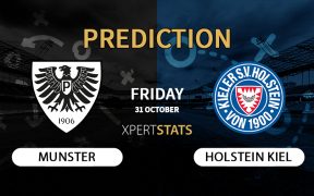 Preussen Munster vs Holstein Kiel Prediction 2. Bundesliga 31.10.2025