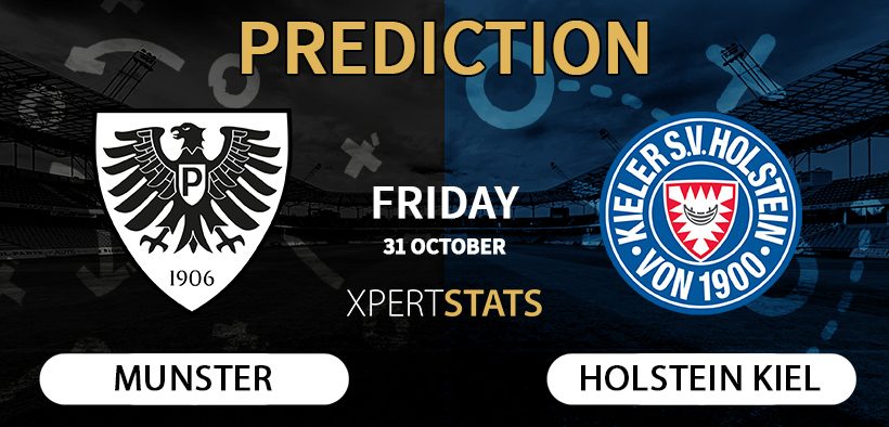 Preussen Munster vs Holstein Kiel Prediction 2. Bundesliga 31.10.2025