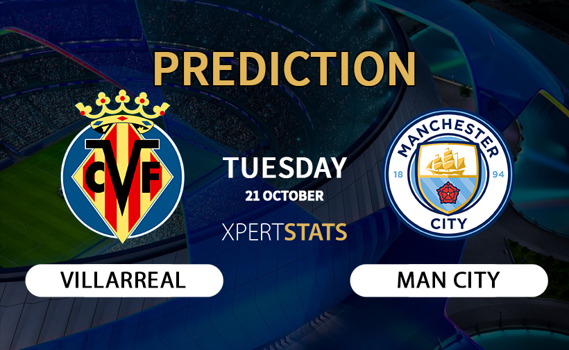 Villarreal vs Manchester City Prediction Champions League 21.10.2025