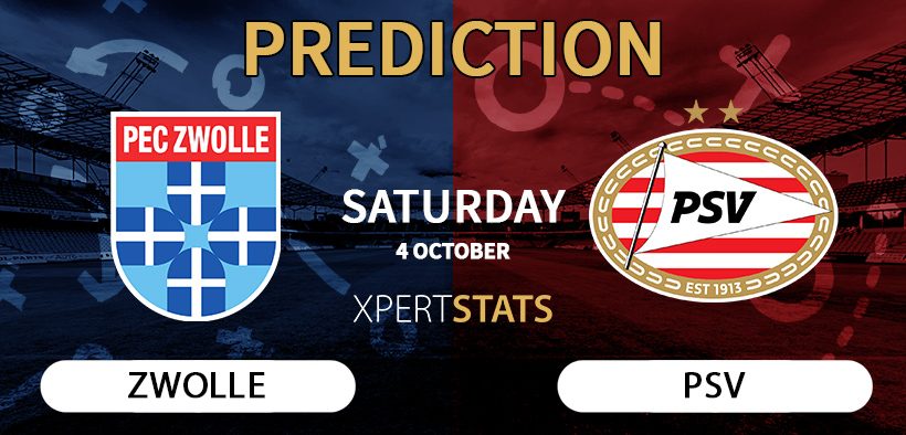 Zwolle vs PSV Prediction Eredivisie 04.10.2025