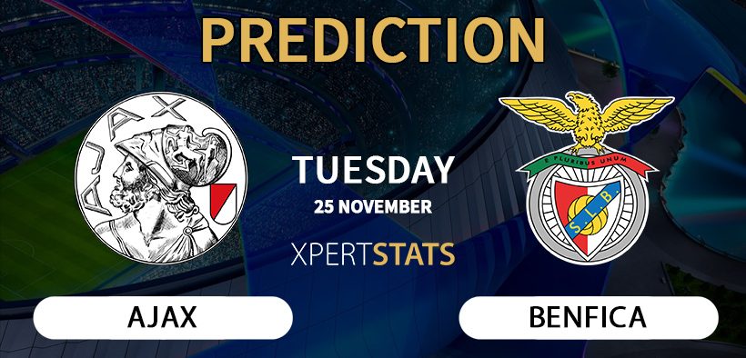 Ajax vs Benfica Prediction Champions League 25.11.2025