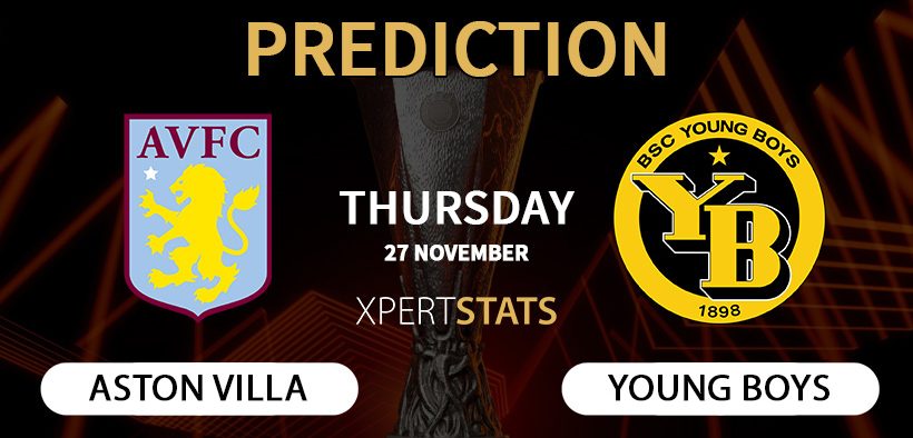 Aston Villa vs Young Boys Prediction Europa League 27.11.2025