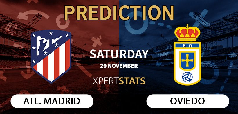 Atletico Madrid vs Oviedo Prediction LaLiga 29.11.2025