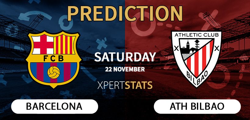 Barcelona vs Athletic Bilbao Prediction LaLiga 22.11.2025