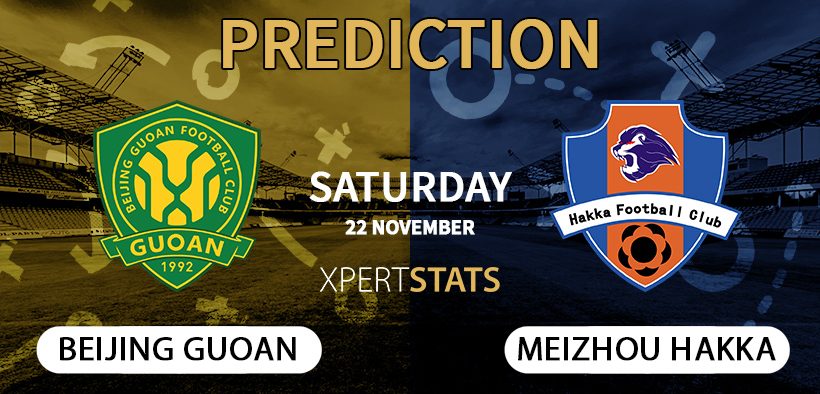 Beijing Guoan vs Meizhou Hakka Prediction China Super League 22.11.2025