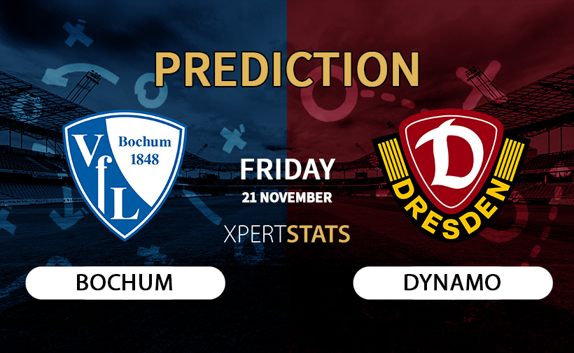 Bochum vs Dynamo Dresden Prediction 2. Bundesliga 21.11.2025