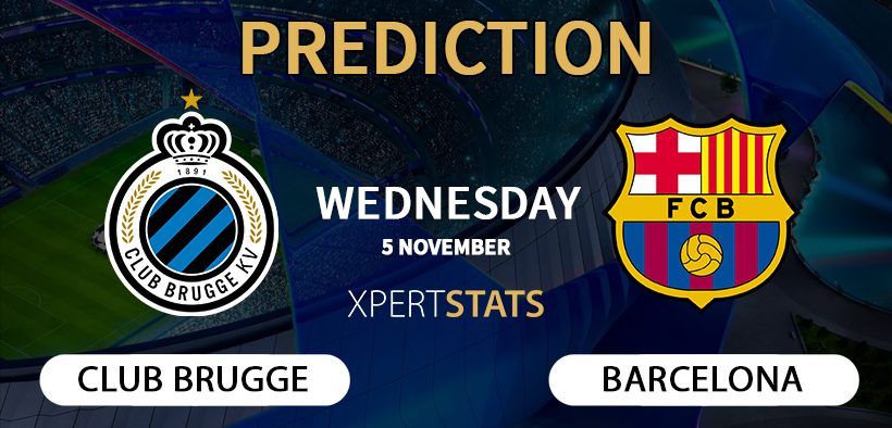 Club Brugge vs Barcelona Prediction Champions League 05.11.2025