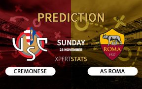 Cremonese vs AS Roma Prediction Serie A 23.11.2025