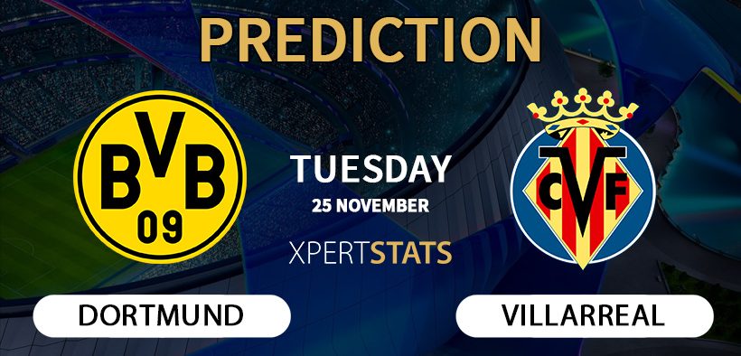 Dortmund vs Villarreal Prediction Champions League 25.11.2025