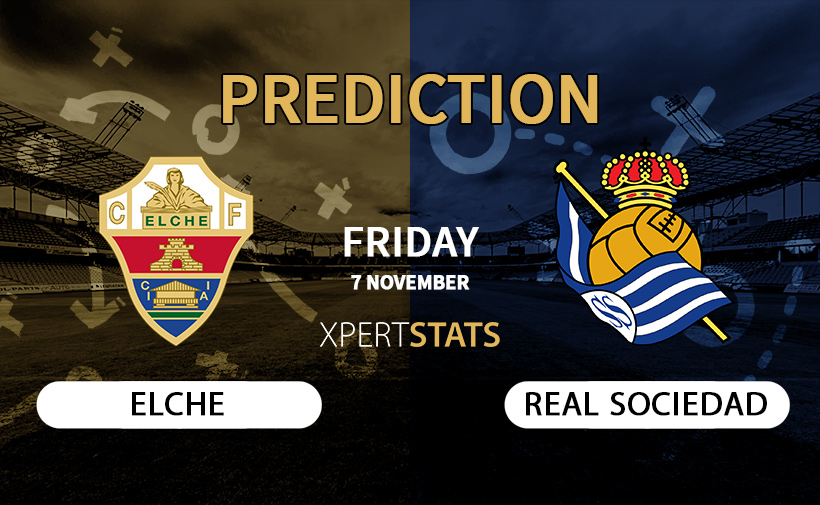 Elche vs Real Sociedad Prediction LaLiga 07.11.2025