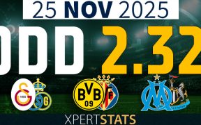 Football Accumulators Tips: 2 Odds 25.11.2025