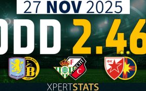 Football Accumulators Tips: 2 Odds 27.11.2025