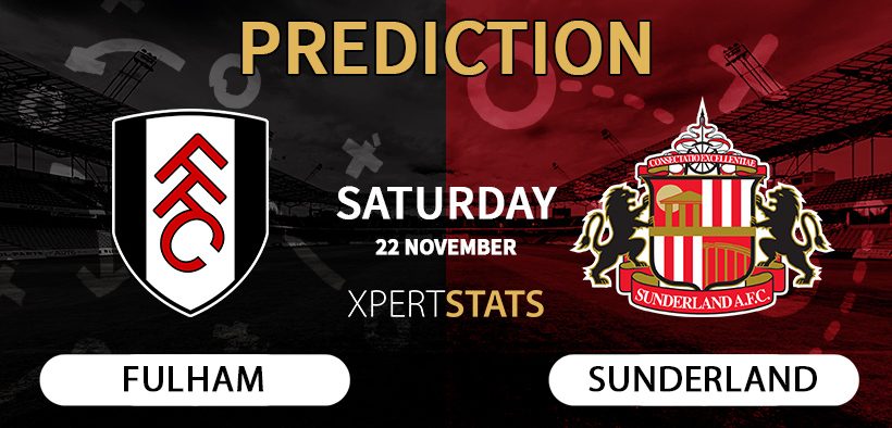 Fulham vs Sunderland Prediction Premier League 22.11.2025