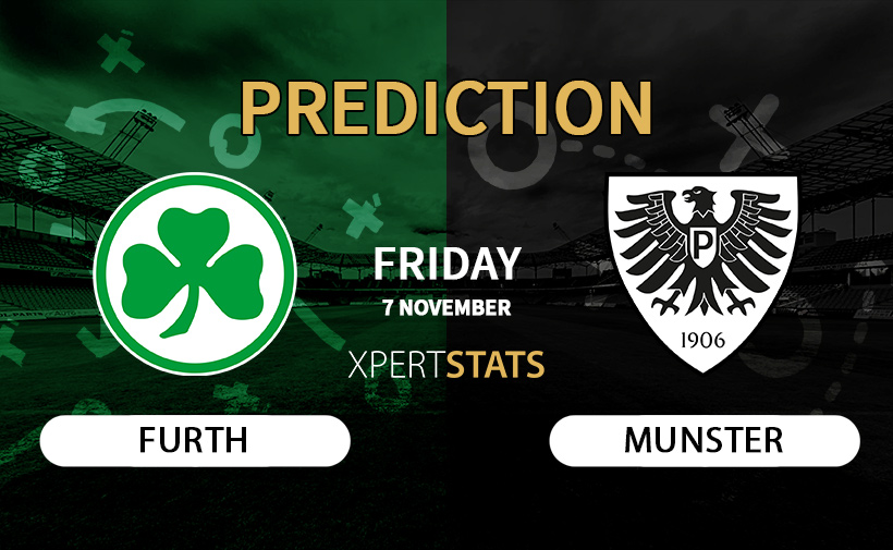 Greuther Furth vs Preussen Munster Prediction 2. Bundesliga 07.11.2025