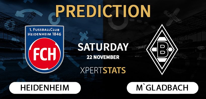 Heidenheim vs Monchengladbach Prediction Bundesliga 22.11.2025