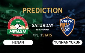 Henan Songshan vs Yunnan Yukun Prediction China Super League 22.11.2025