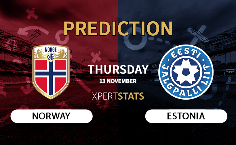 Norway vs Estonia Prediction World Cup Qualifiers 13.11.2025