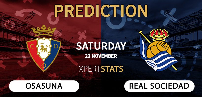 Osasuna vs Real Sociedad Prediction LaLiga 22.11.2025