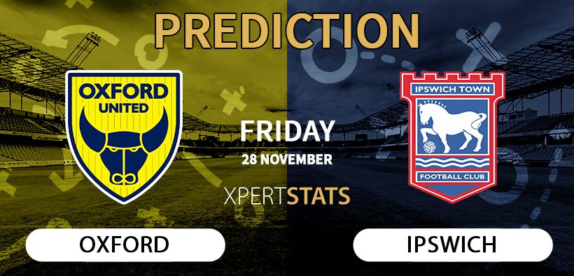 Oxford United vs Ipswich Prediction Championship 28.11.2025